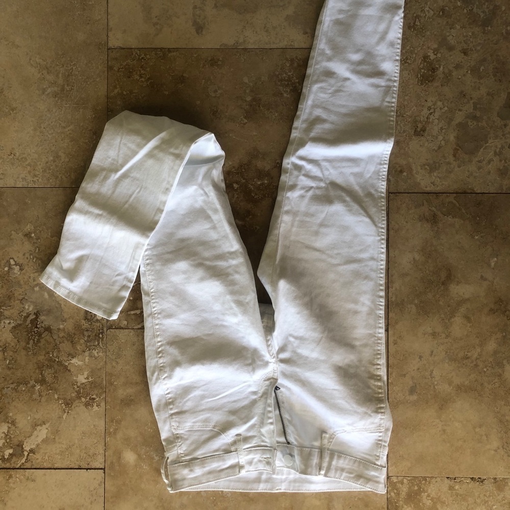 H&M white jeans